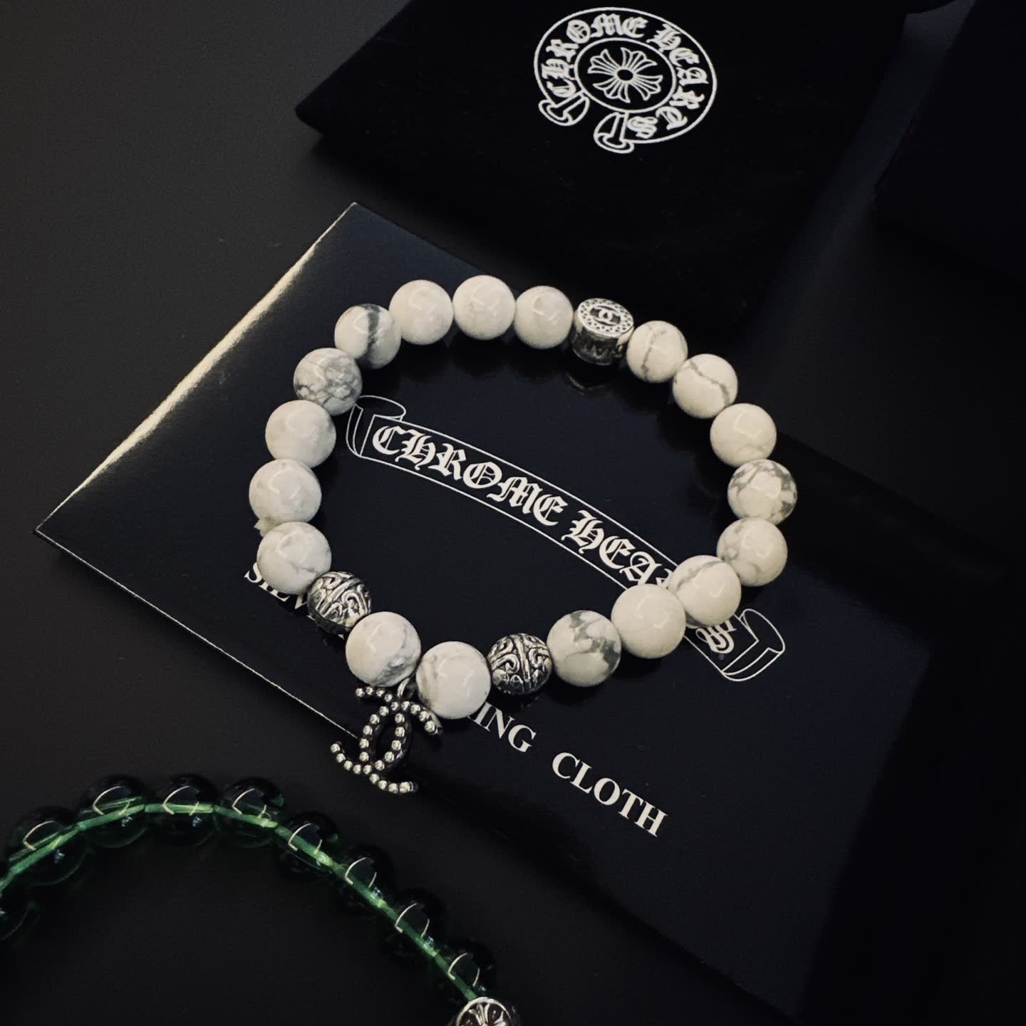 Chrome Hearts Beaded Bracelet Set